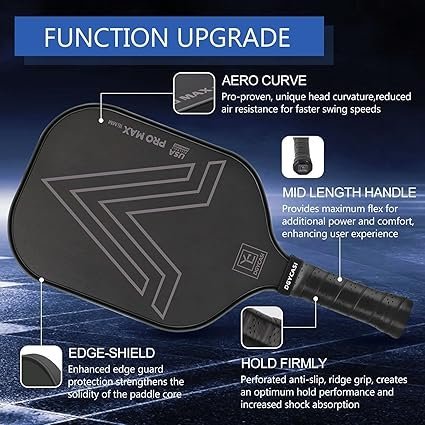 YC DGYCASI 16mm Pickleball Paddles