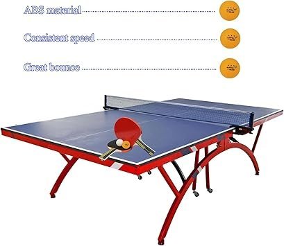 MAPOL 100 Counts 3Star Orange Practice Ping Pong Balls Advanced Table Tennis Balls