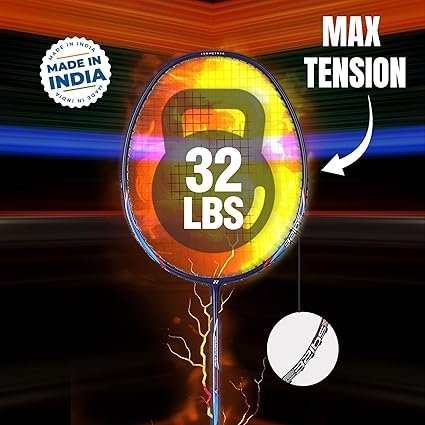 81X5zS6nLUL._AC_SX425_.jpg YONEX Badminton Racquet NANOFLARE Speed 7 Blue G4 4U